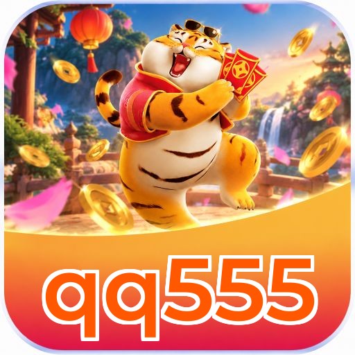Interface da plataforma qq555 mostrando slots populares e bônus de boas-vindas